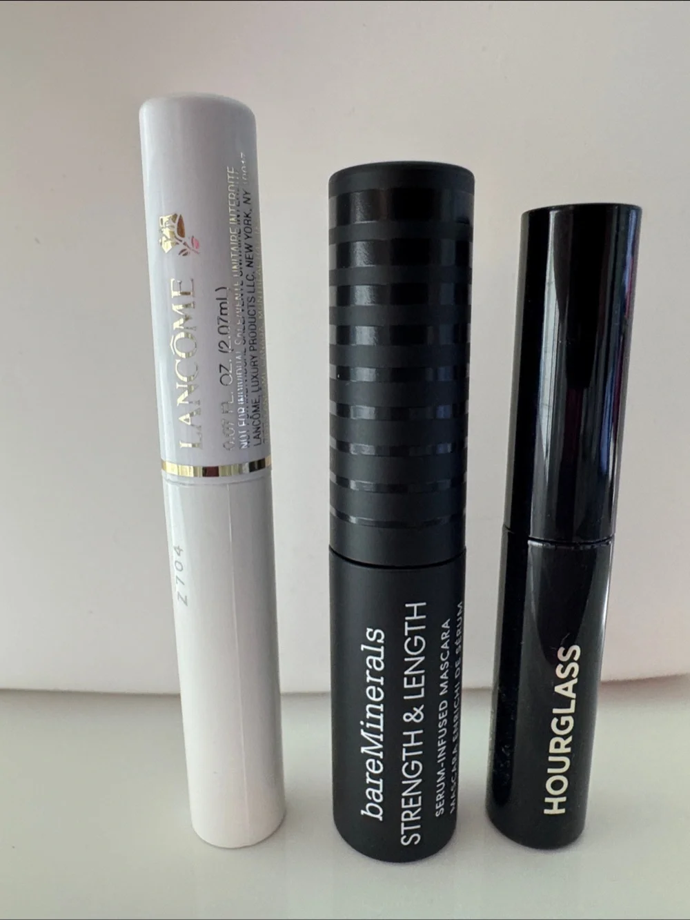 Mini Mascara Bundle! bareMinerals, Lancôme, hourglass